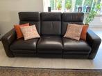Lederen Relaxbank - Comfortabel en Stijlvol, Ophalen, Gebruikt, Driepersoons, Rechte bank