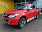 Mitsubishi L200 2.4 DI-D 4X4 AIRCO 4WD ( LEES TEKST! ), Auto's, Bestelauto's, Stof, Gebruikt, Euro 6, 4 cilinders