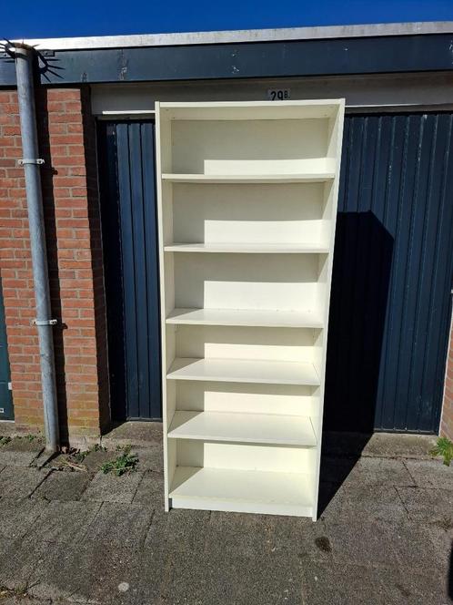 1 hoge witte IKEA Billy boekenkast/legkast, Huis en Inrichting, Kasten | Boekenkasten, Gebruikt, 50 tot 100 cm, 200 cm of meer