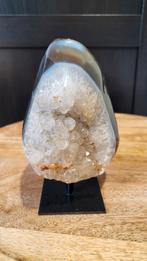 Agaat op standaard, Verzamelen, Mineralen en Fossielen, Ophalen of Verzenden