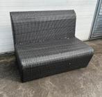 1 stuks horeca Wicker rotan buiten bankjes, Ophalen, Zo goed als nieuw