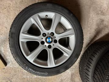 Nieuwe 17 inch BMW (E61)Winterbanden met Velgen beschikbaar voor biedingen