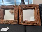 Spiegels, Huis en Inrichting, Ophalen, Minder dan 50 cm, Vierkant, Zo goed als nieuw