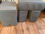 Dali subwoofer TRIO AW 8 + Dali Blue 1001 L+R en C1000, Gebruikt, Overige typen, 60 tot 120 watt, Ophalen