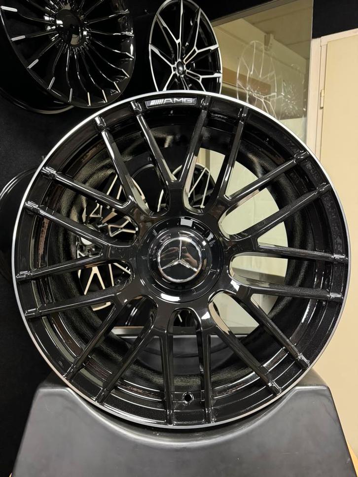 20 inch velgen voor Mercedes AMG look 63 5x112 C E KLASSE W2, Auto-onderdelen, Banden en Velgen, Velg(en), 20 inch, Personenwagen