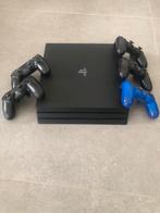 PS4 PRO 1 TERABYTE GEHEUGEN + 1 scuff controller, Met 1 controller, Ophalen of Verzenden, Zo goed als nieuw, Pro