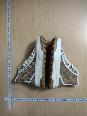 Nieuw G.u.c.c.i Tennis 1977 High-Top Sneakers Beige beschikbaar voor biedingen