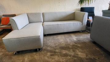 Gelderland 4800 hoekbank | Refurbished | Wol greige  beschikbaar voor biedingen
