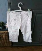 Witte driekwart broek merk so soire maat l, So Soire, Wit, Maat 42/44 (L), Ophalen of Verzenden