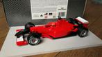 Ferrari 2001 Black nose Schumacher GP Italie Monza F1 1/18, Ophalen of Verzenden, Zo goed als nieuw, Auto, Hot Wheels