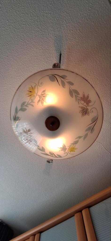 Vintage Plafonniere jaren 60, Huis en Inrichting, Lampen | Plafondlampen, Gebruikt, Ophalen