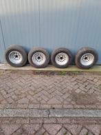 Aluminium Velgen met Banden - Set van 4, Verzenden, Gebruikt, Chevrolet