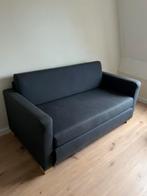 Donkerblauwe slaapbank gratis af te halen, Ophalen, Gebruikt, Blauw, Tweepersoons