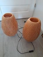 2 BOJA LAMPEN, Huis en Inrichting, Lampen | Tafellampen, Ophalen of Verzenden, Zo goed als nieuw, Overige materialen, Minder dan 50 cm