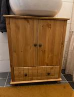 Houten badkamermeubel, Ophalen, 50 tot 100 cm, Zo goed als nieuw, Minder dan 100 cm