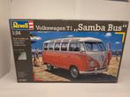 Revell VW T1 Samba bus, Auto, Verzenden, Revell, Groter dan 1:32