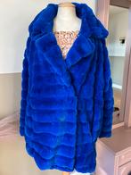 Kobalt Blauwe Bontjas - Maat M - Carnaval!, Ophalen of Verzenden, Zo goed als nieuw, Maat 38/40 (M)