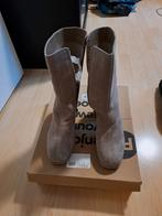 beige suede enkellaars, Kleding | Dames, Schoenen, Poelman, Beige, Lage of Enkellaarzen, Nieuw