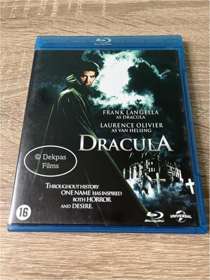 Blu-ray Dracula (1979) - Frank Langella - NL-Uitgave, Cd's en Dvd's, Blu-ray, Zo goed als nieuw, Horror, Ophalen of Verzenden