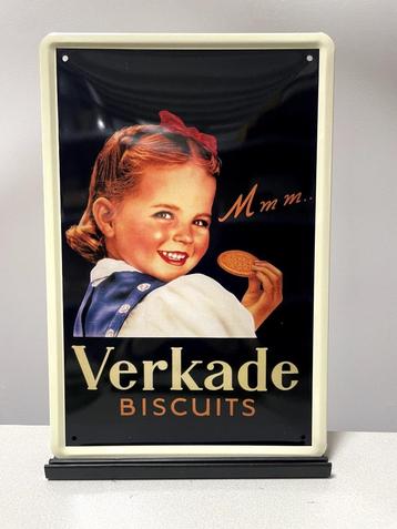 Verkade metalen reclamebord (Old Look beschikbaar voor biedingen