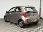 Kia Picanto 1.0 CVVT Design Edition Leer Airco LM15" Led NL, Auto's, Kia, Te koop, Zilver of Grijs, Benzine, Hatchback