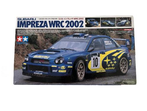 Tamiya Subaru Impreza WRC 2002 1/24 static modelbouw, Hobby en Vrije tijd, Modelbouw | Auto's en Voertuigen, Nieuw, Auto, Groter dan 1:32
