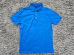 Ralph Lauren Zomerpolo Slim Fit Blauw maat M, Ralph Lauren, Zo goed als nieuw, Verzenden, Maat 48/50 (M)