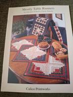 Mostly Table Runners - Calico Printworks, Calico Printworks, Ophalen of Verzenden, Zo goed als nieuw, Borduren en Naaien