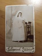 oude foto communiemeisjes +/- 1900, Verzamelen, Foto's en Prenten, Gebruikt, Verzenden, Foto, Voor 1940