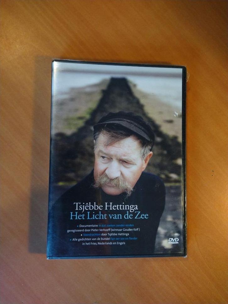 DVD Tsjebbe Hettinga. Het Licht van de Zee, Cd's en Dvd's, Dvd's | Overige Dvd's, Nieuw in verpakking, Alle leeftijden, Ophalen of Verzenden