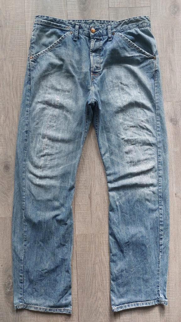 Vintage y2k rare Levis Engineered shredded jeans 36, Kleding | Heren, Spijkerbroeken en Jeans, Gedragen, W36 - W38 (confectie 52/54)