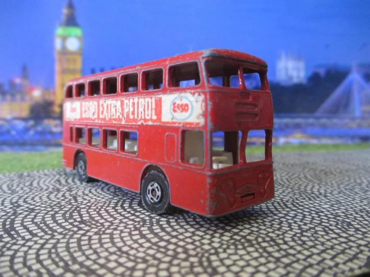 1:121 Daimler London Bus Matchbox Superfast Nr.74 1970-1971, Hobby en Vrije tijd, Modelauto's | Overige schalen, Gebruikt, Bus of Vrachtwagen