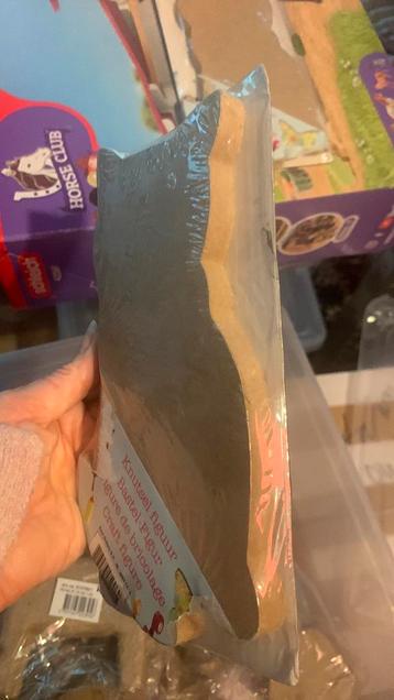 Nieuw 2 geperst hout katten beschilderen/beplakken 7x14cm beschikbaar voor biedingen