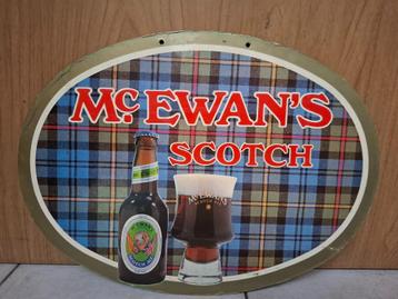 Reclamebord Mc Ewan's Scotch beschikbaar voor biedingen