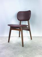 2 eettafelstoelen Deense stijl houten frame skai 60s 70s, Gebruikt, -, Zwart, -