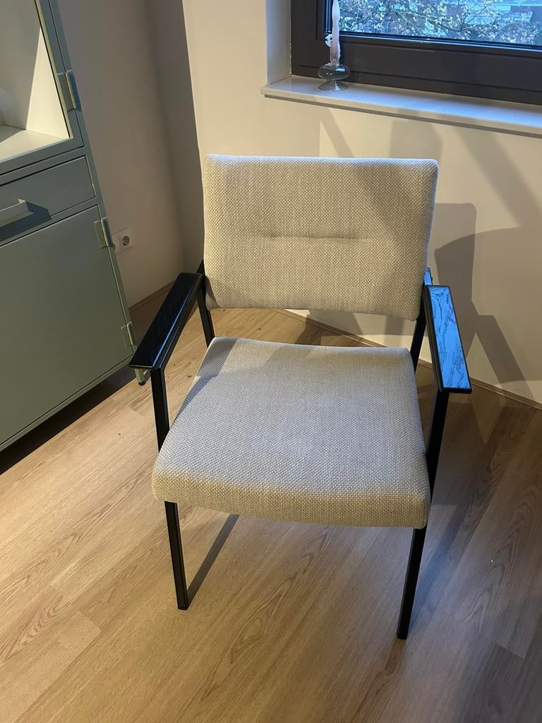 6 eetkamerstoelen, Huis en Inrichting, Ophalen, Overige kleuren, Zo goed als nieuw, Stof