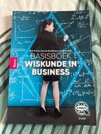 Basisboek Wiskunde in Business - Zo Goed Als Nieuw!, Boeken, Studieboeken en Cursussen, Boom, Zo goed als nieuw, Beta, HBO