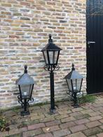 Driedelige set zware kwaliteit buitenlantaarns, Ophalen, Gebruikt, Minder dan 50 watt, Staande lamp