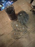 Bolroosters voor schoorsteen pot, Doe-het-zelf en Verbouw, Ventilatie en Afzuiging, Ophalen of Verzenden, Zo goed als nieuw, Ventilator