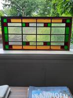 Glas in lood raam, Doe-het-zelf en Verbouw, Glas en Ramen, Ophalen, Gevelraam of Ruit, Gebruikt, Minder dan 80 cm