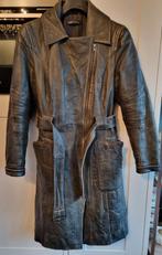 Vintage leren Arma jas mt 38, Kleding | Dames, Jassen | Winter, Ophalen of Verzenden, Zo goed als nieuw, Maat 38/40 (M), Grijs