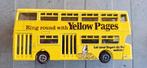 Dinky Toy dubbeldekkerbus, model 295, met reclame voor 'Yell, Ophalen