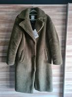 Lange groene teddy jas maat 38/40, Kleding | Dames, Jassen | Winter, Maat 38/40 (M), Ophalen of Verzenden, Zo goed als nieuw, Revelation