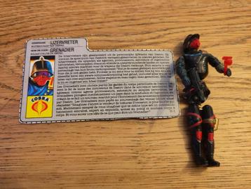Vintage GI Joe Ijzervreter / Grenadier beschikbaar voor biedingen