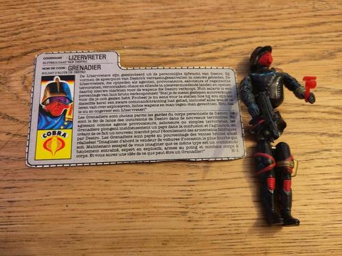 Vintage GI Joe Ijzervreter / Grenadier, Verzamelen, Poppetjes en Figuurtjes, Gebruikt, Ophalen of Verzenden