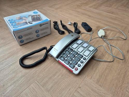 Telefoon voor senioren met grote knoppen en foto's, Telecommunicatie, Vaste telefoons | Niet Draadloos, Zo goed als nieuw, Ophalen of Verzenden