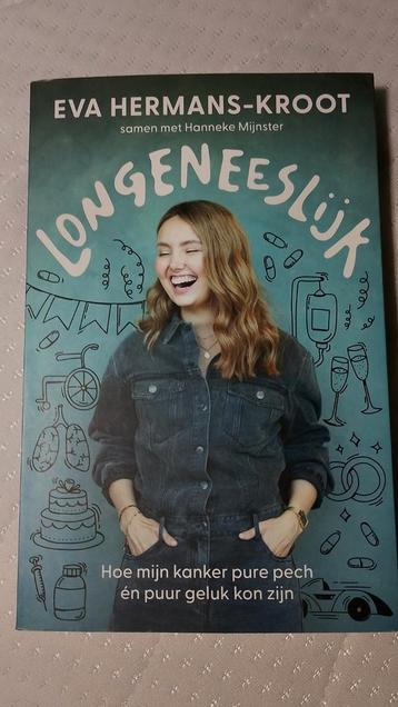 Boek longeneeslijk van Eva Hermans Kroot.  beschikbaar voor biedingen