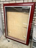 Vintage vitrinekast (wand), Huis en Inrichting, Kasten | Vitrinekasten, Ophalen, Gebruikt, Glas, 100 tot 150 cm