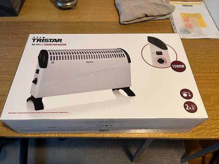 TriStar Elektrische Kachel 1500W, Huis en Inrichting, Kachels, Nieuw, Vrijstaand, Ophalen