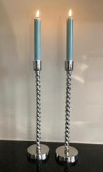 RIVIERA MAISON “ set Diner kaarsenhouders”  hoogte 36 cm, Huis en Inrichting, 25 tot 50 cm, Ophalen of Verzenden, Zo goed als nieuw